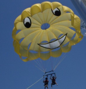 Phoenix Alexander Parasailing and overcoming a Fear of Heights